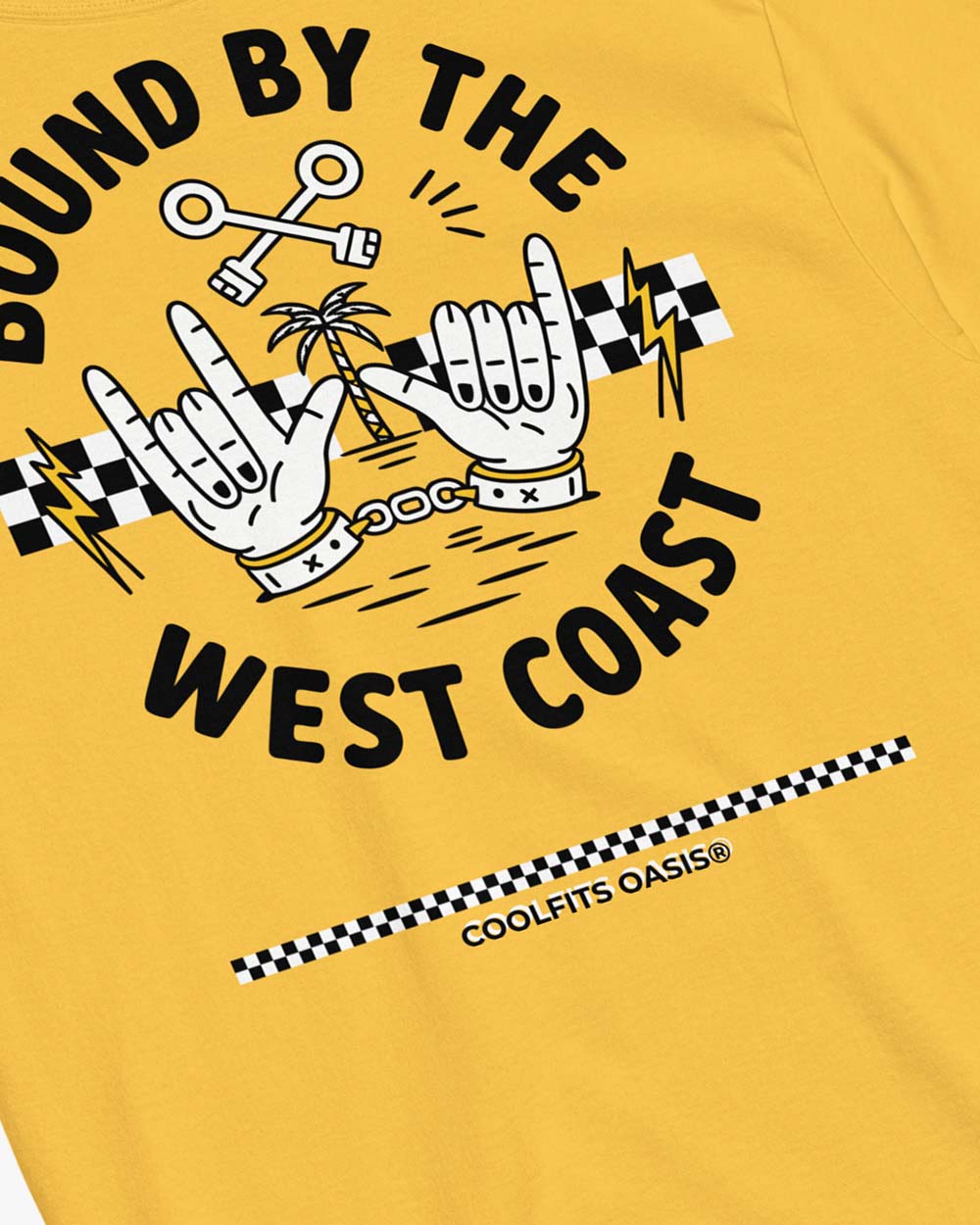 BOUND BY THE WEST COAST - Unisex classic tee - Daisy