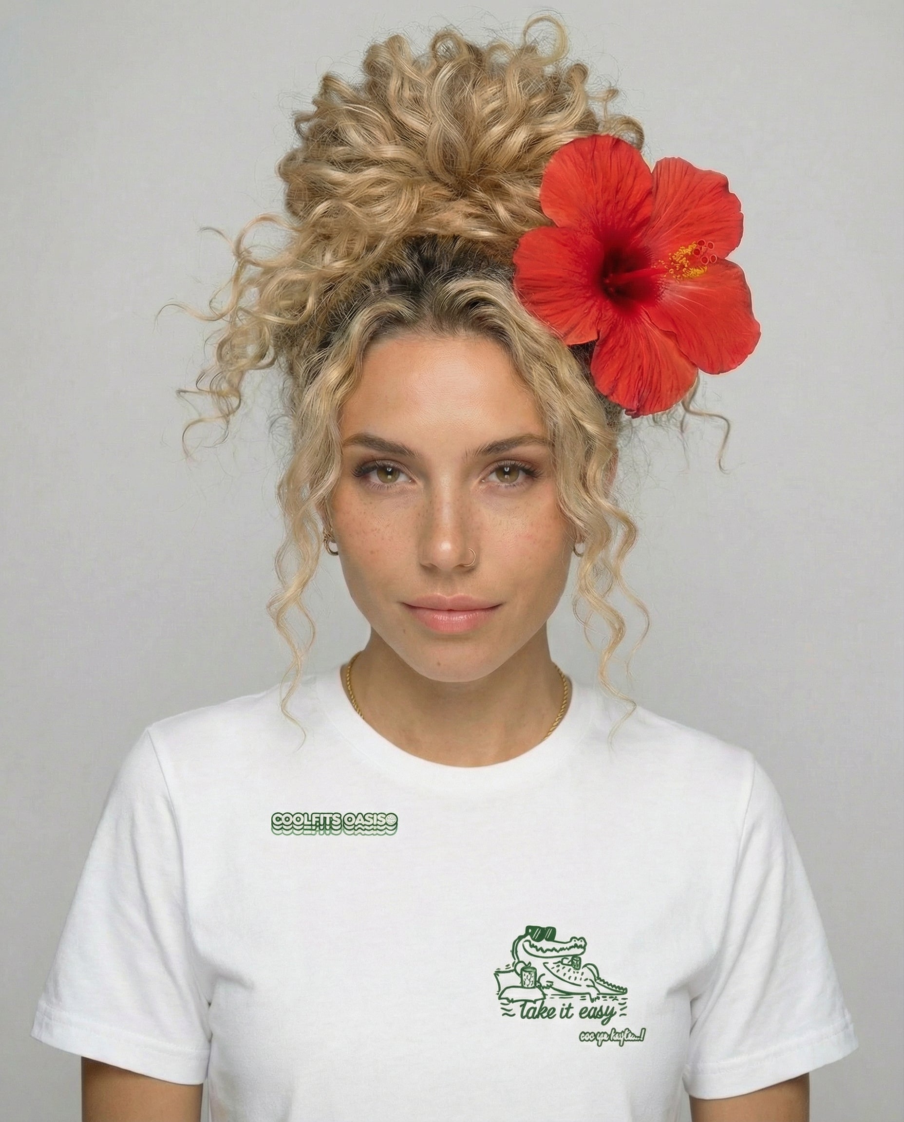 See You Later Alligator t-shirt graphic - colorful beach-themed alligator illustration