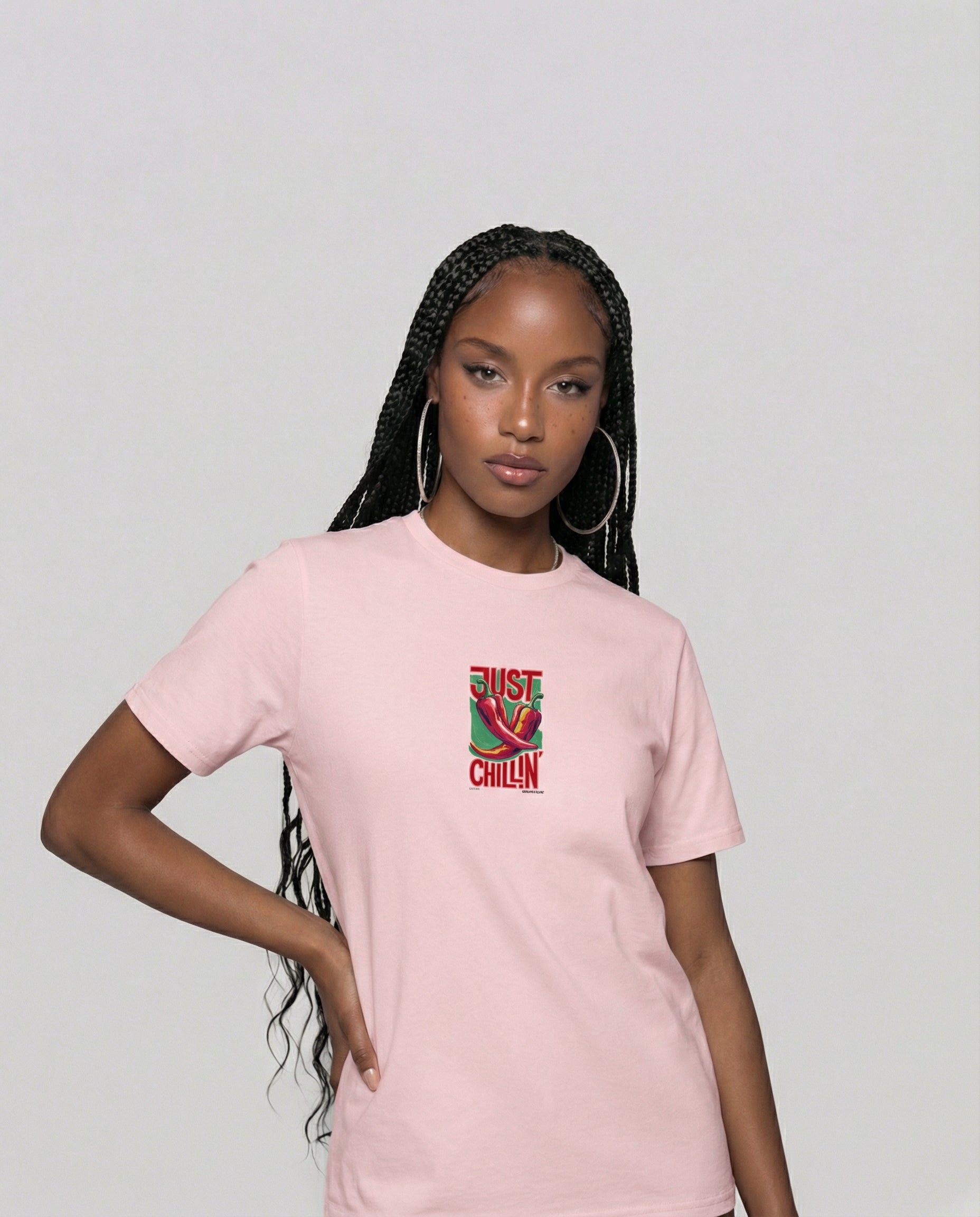 JUST CHILLIN´- Unisex organic cotton t-shirt - white