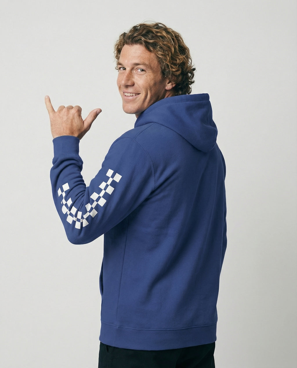 ¡SURF POR FAVOR! - Sudadera unisex con hombros caídos - Cobalto