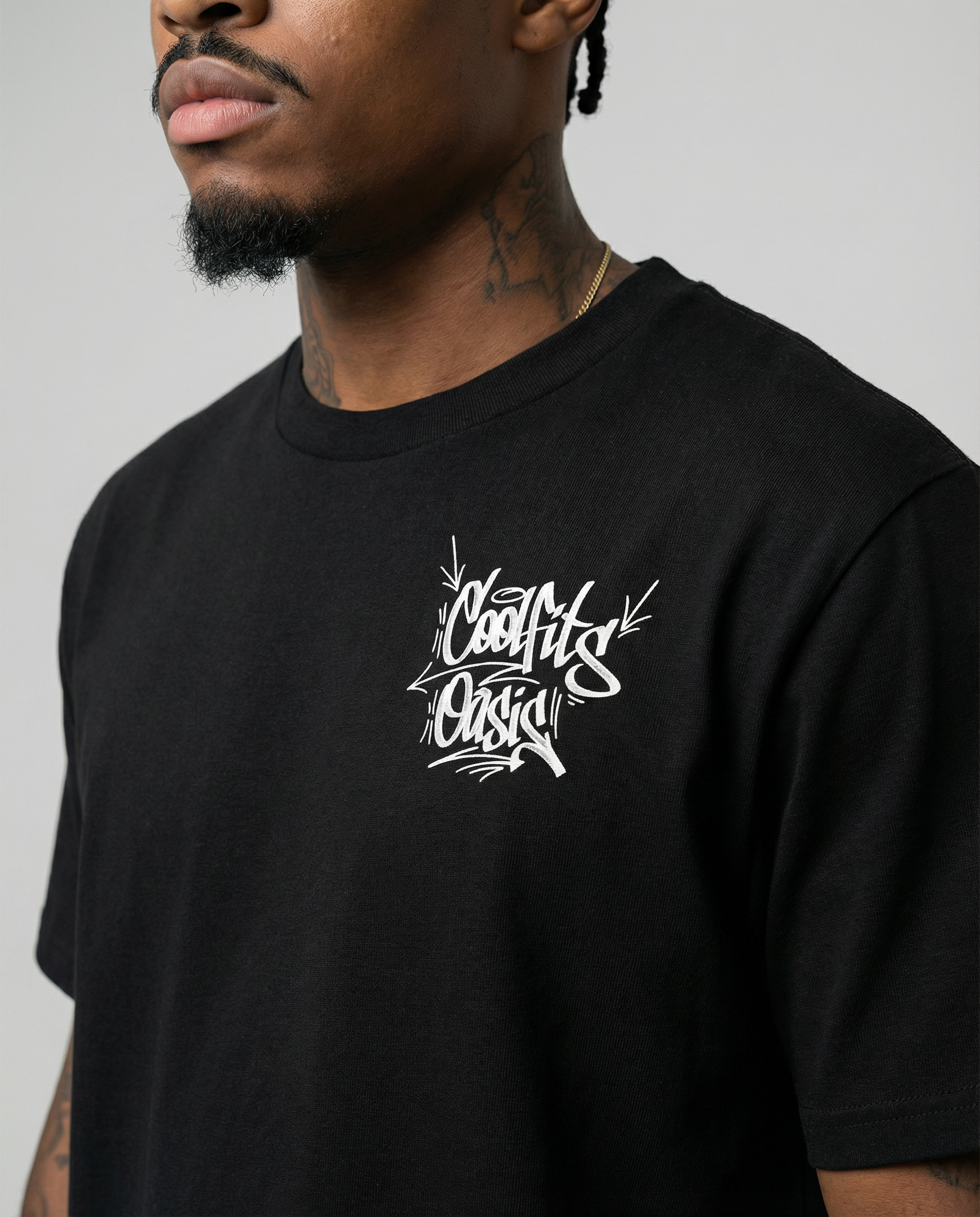 BLUNT FLAVOR - Unisex Organic Cotton T-shirt - Black