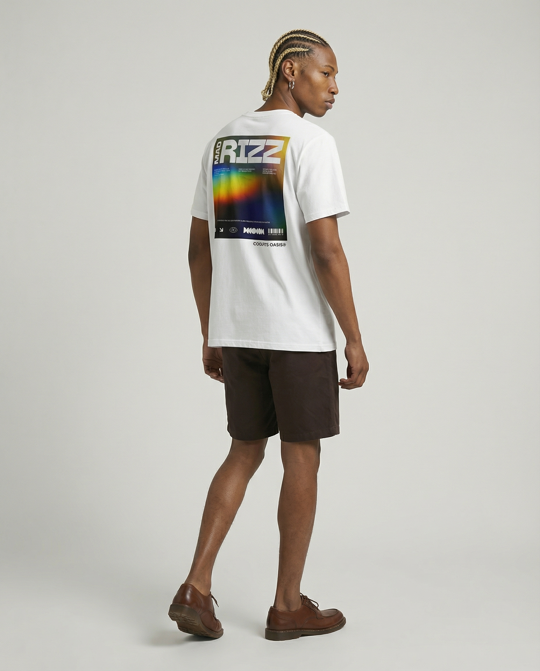 MAD RIZZ - Unisex Organic Cotton T-shirt - White
