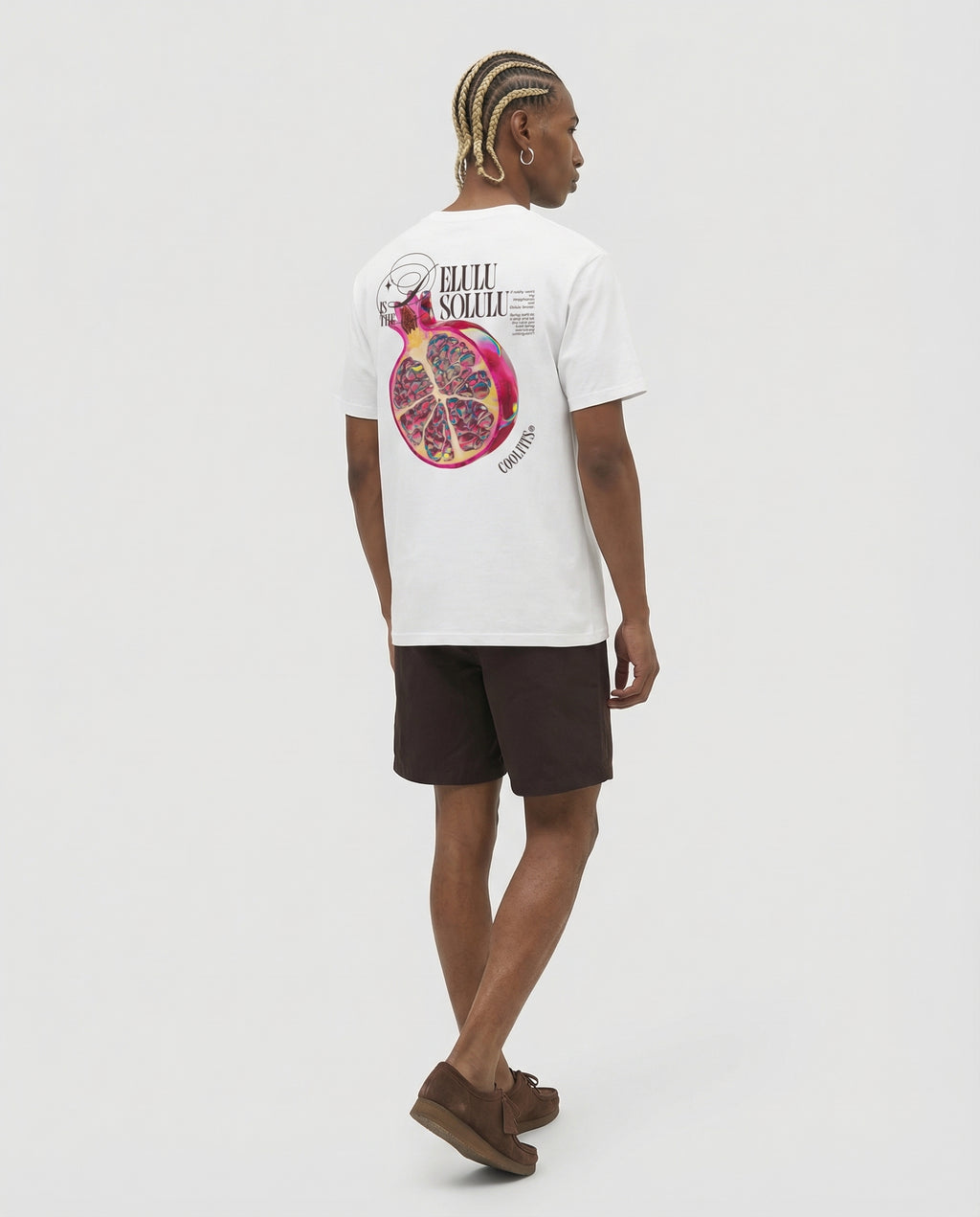 DELULU IS THE SOLULU, GRANADA DE VIDRIO - Camiseta unisex de algodón orgánico - blanca
