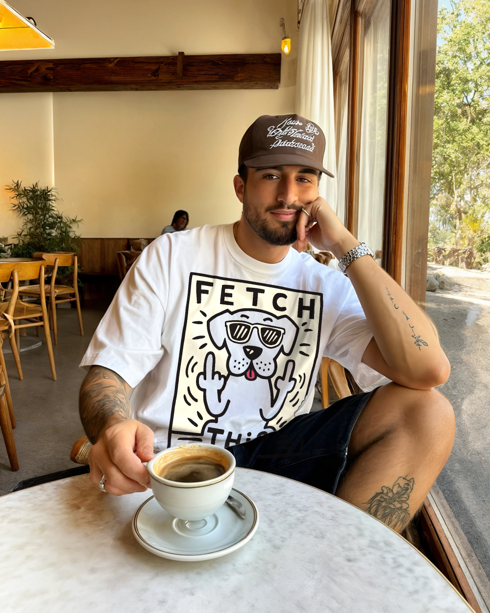 FETCH THIS - Unisex classic urban tee - white