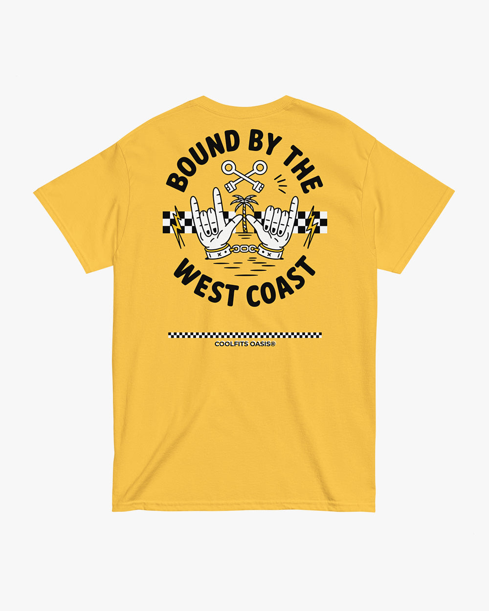 BOUND BY THE WEST COAST - Unisex classic tee - Daisy