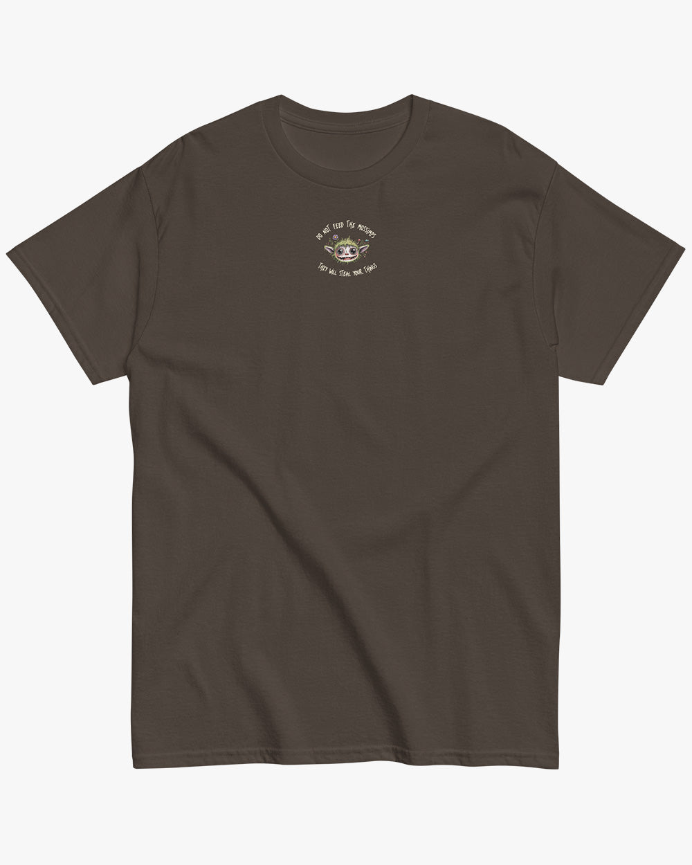 THE MOSSIMPS - Unisex classic tee - dark chocolate