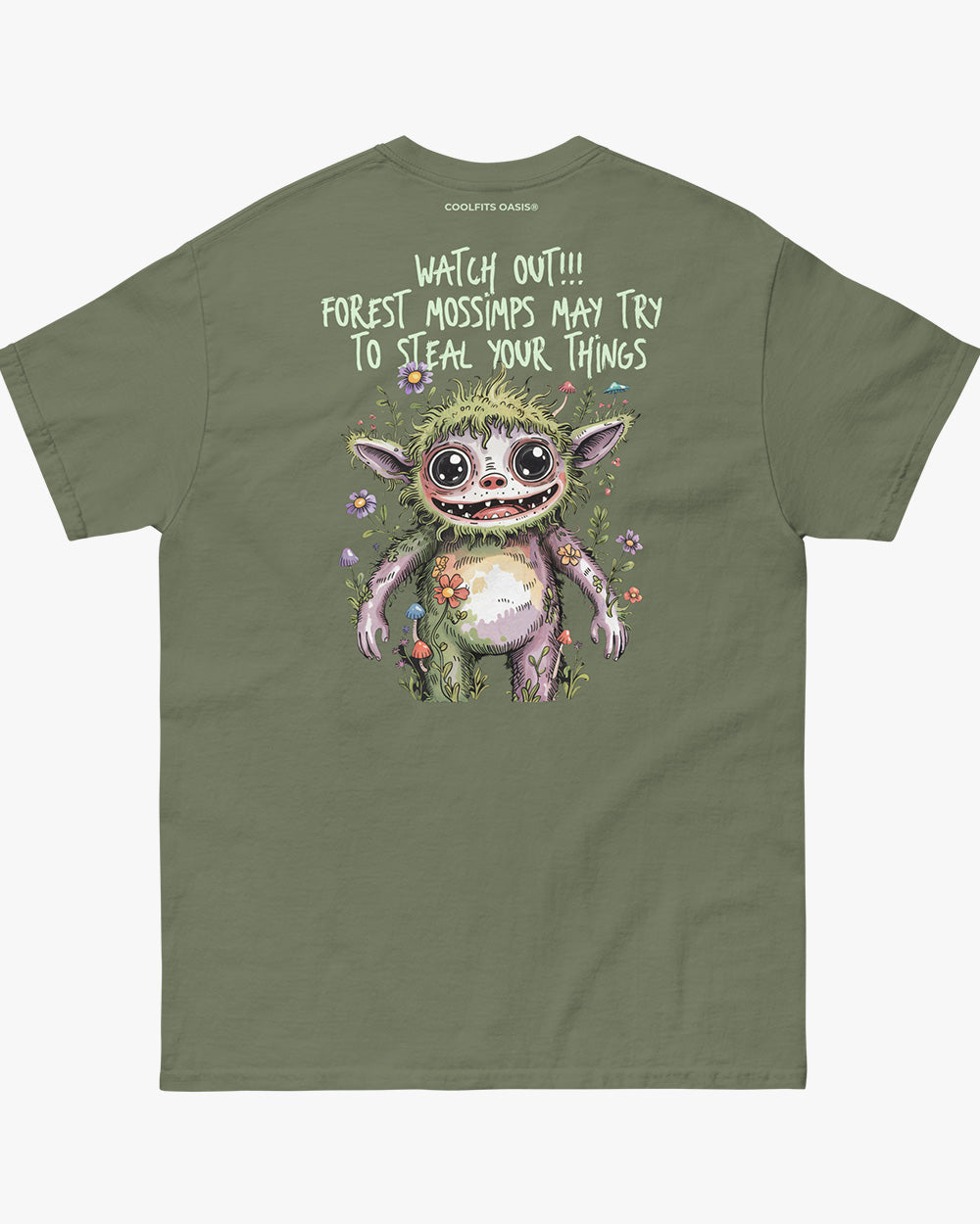 THE MOSSIMPS - Unisex classic tee - military green