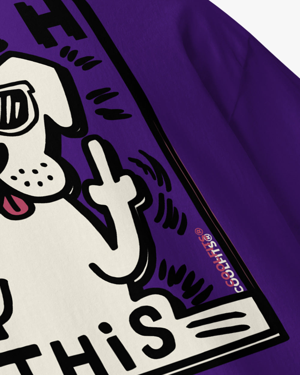 FETCH THIS - High Spotability Unisex tee - purple