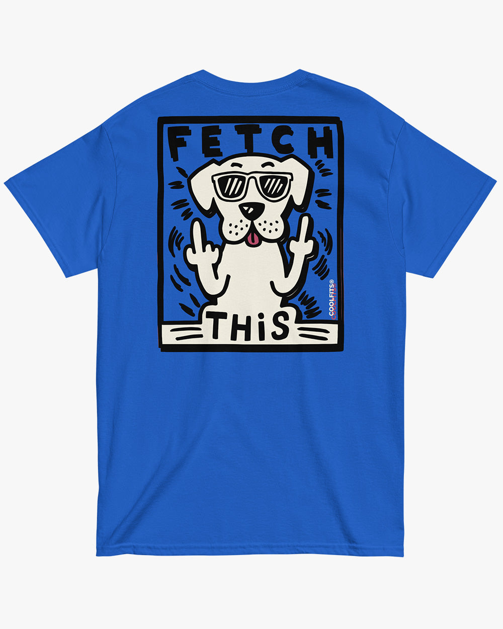 FETCH THIS - High Spotability Unisex tee - royal blue