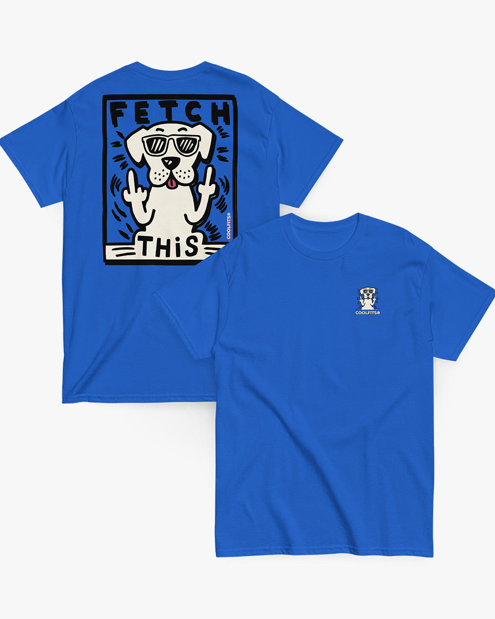 FETCH THIS - High Spotability Unisex tee - royal blue