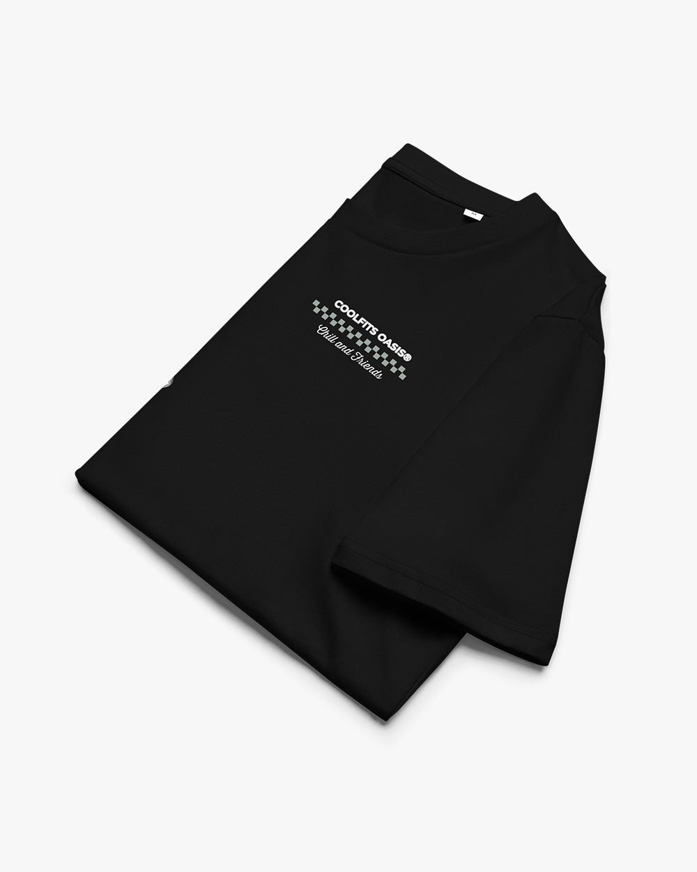 FRIDAY NIGHT PIZZA CLUB - Unisex organic cotton t-shirt. black