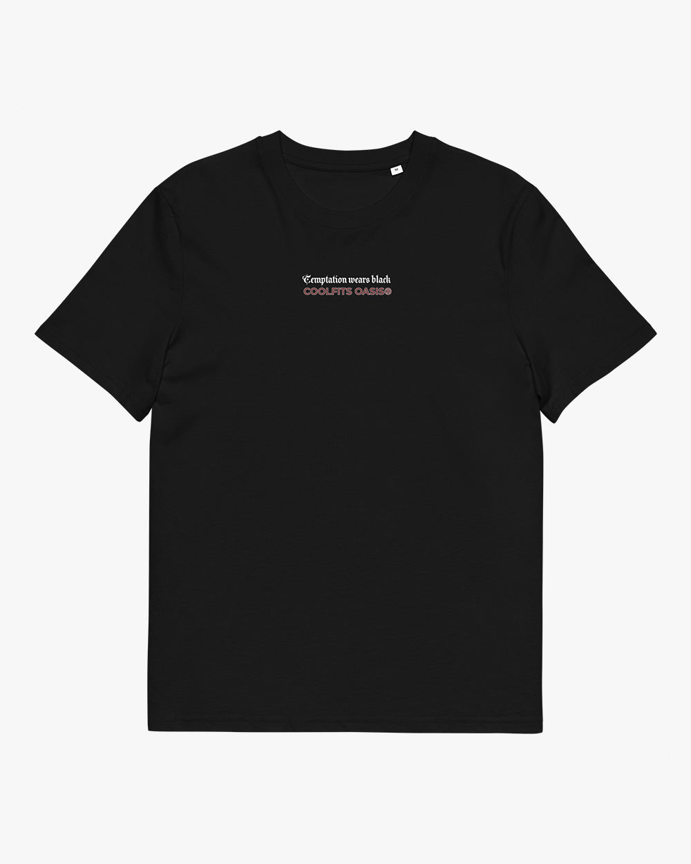 CHEETAH AT THE CLUB- TEMPTATION WEARS BLACK - Unisex organic cotton t-shirt- Black