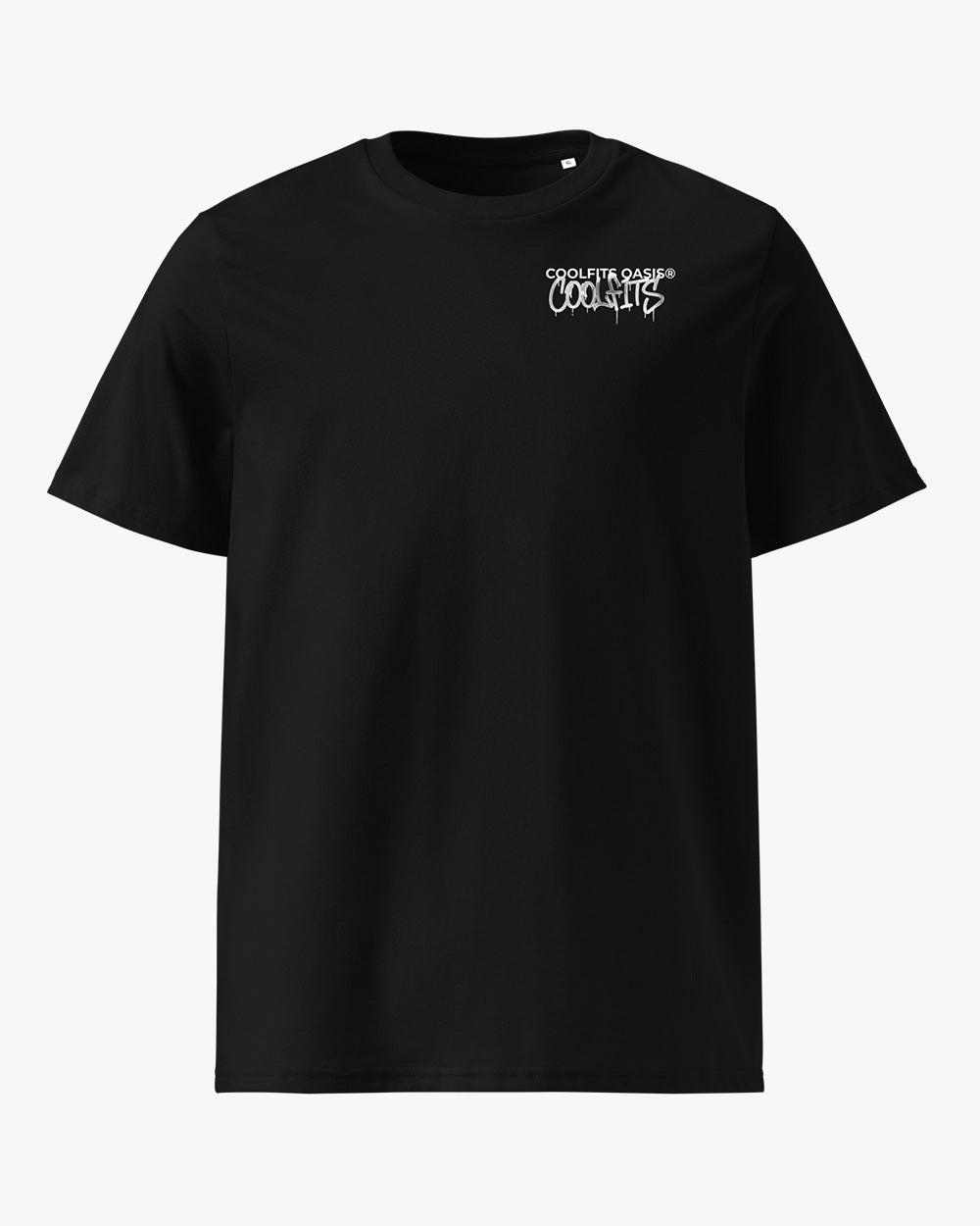 METALIC ICECREAM - Unisex organic cotton t-shirt - black