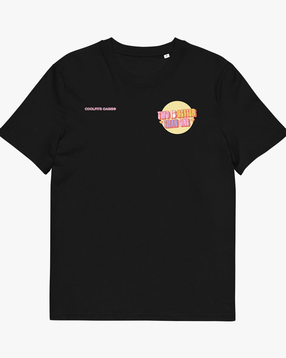 PARTNER IN CRIME - Unisex organic cotton t-shirt - black