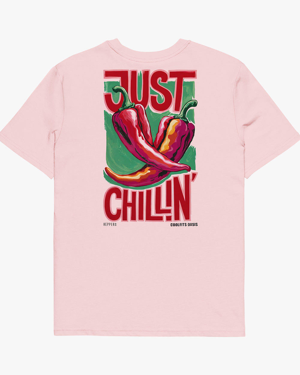 JUST CHILLIN´- Unisex organic cotton t-shirt - cotton candy pink