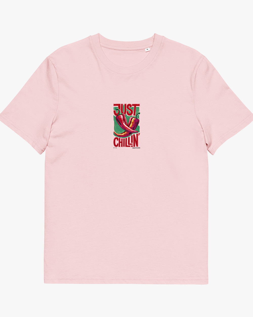 JUST CHILLIN´- Unisex organic cotton t-shirt - cotton candy pink