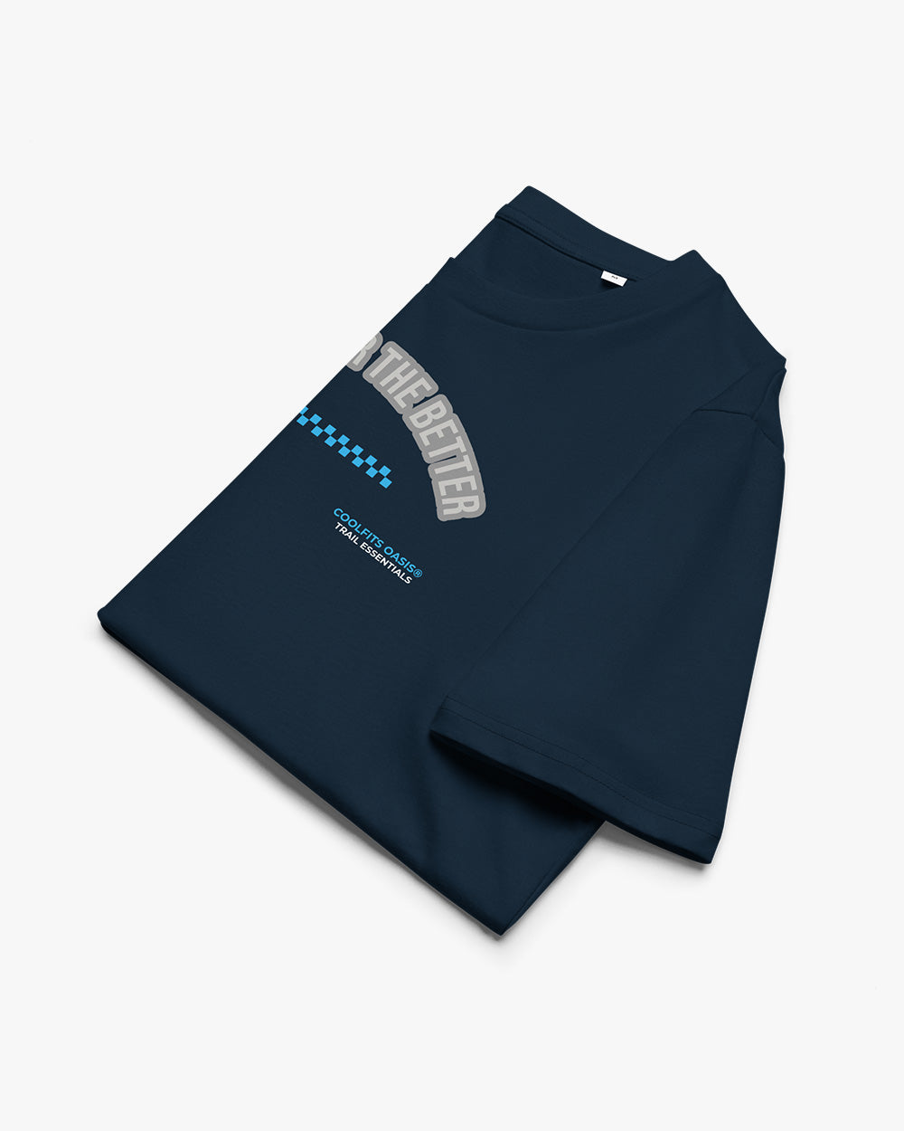 THE HIGHER THE BETTER - Unisex organic cotton t-shirt - Navy