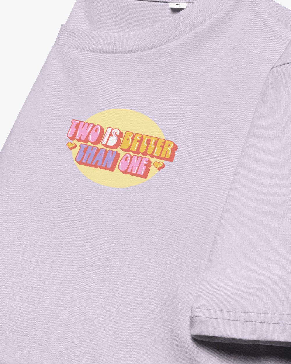 PARTNER IN CRIME - Unisex organic cotton t-shirt - lavender