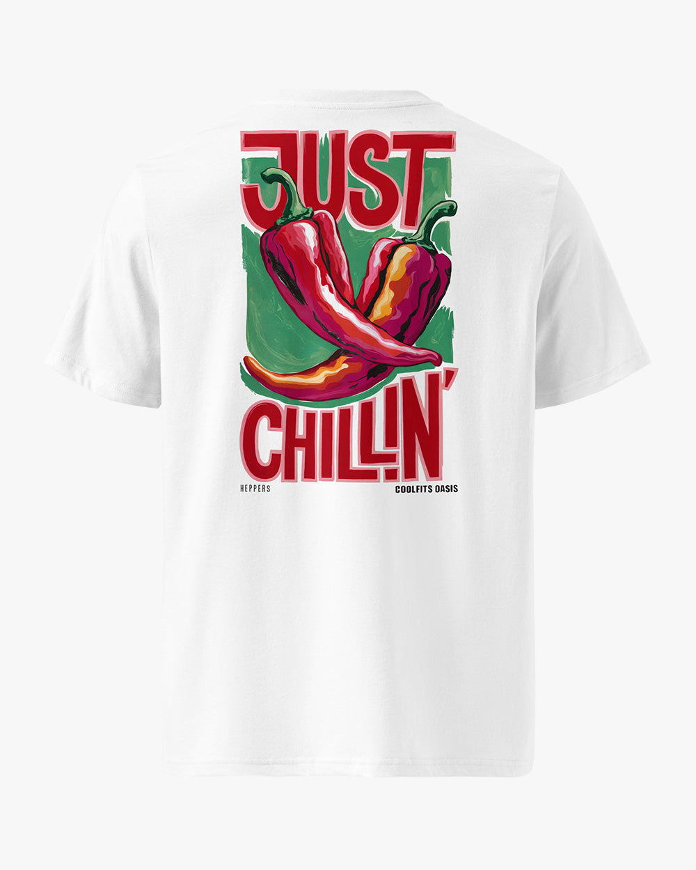 JUST CHILLIN´- Unisex organic cotton t-shirt - white