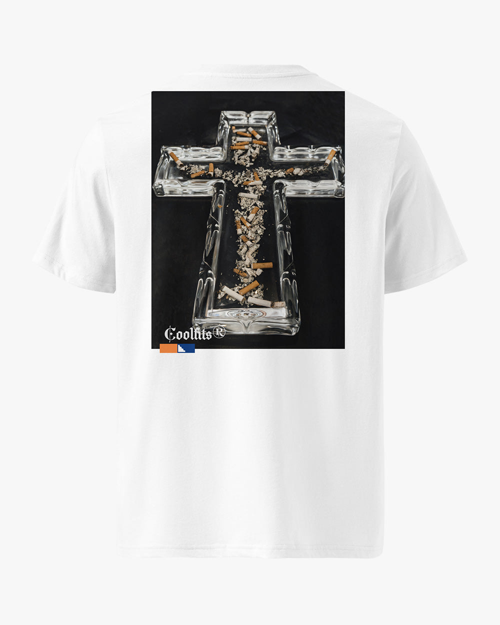 BCN CITY - Unisex organic cotton t-shirt - white
