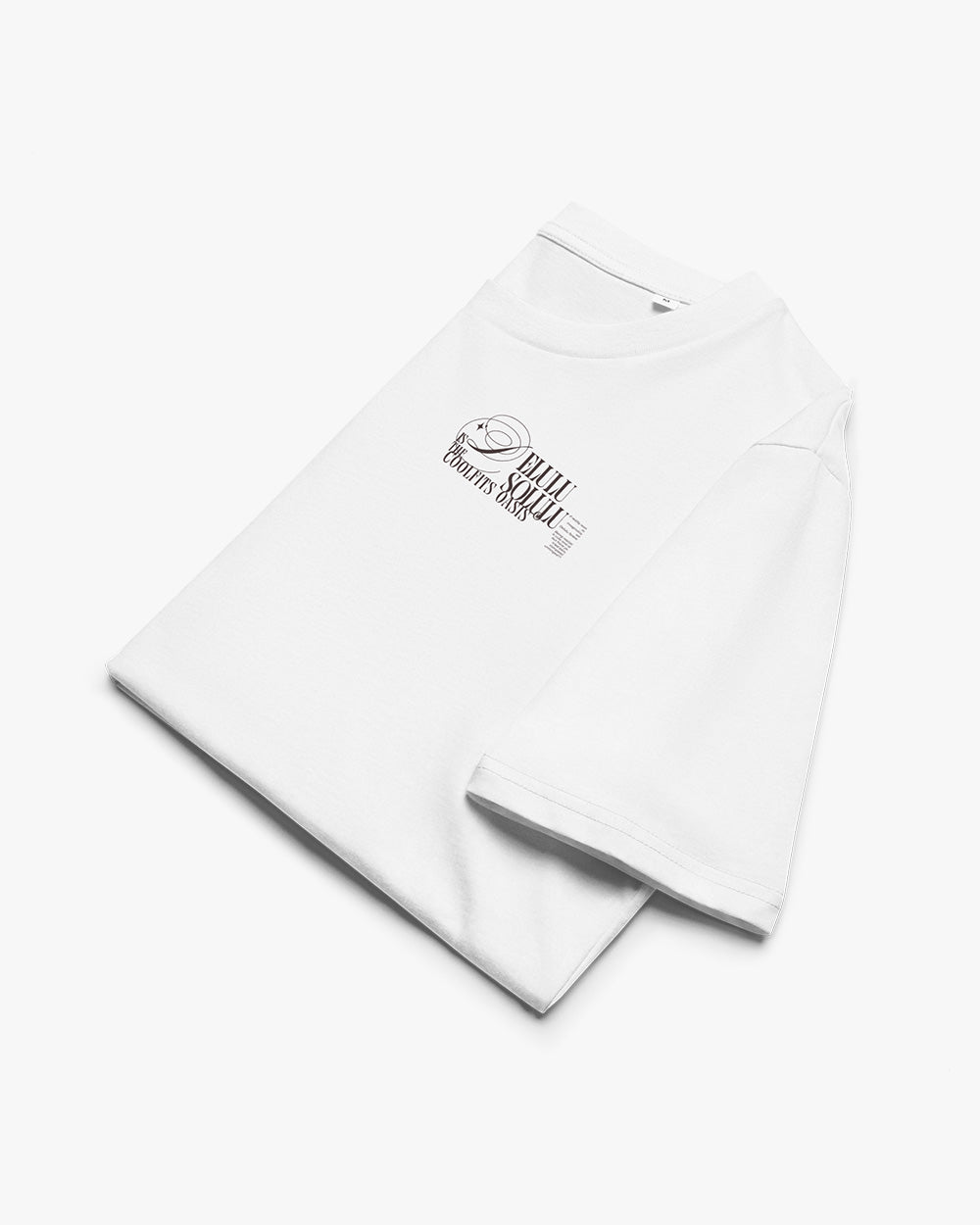 DELULU IS THE SOLULU, GLASS GRENADE - Unisex organic cotton t-shirt - white