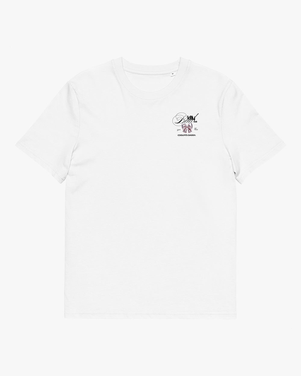 BAD KITTY CLUB - Unisex organic cotton t-shirt - white