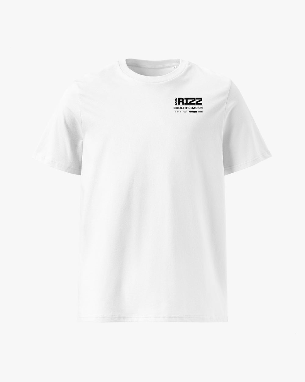 MAD RIZZ - Unisex organic cotton t-shirt - White