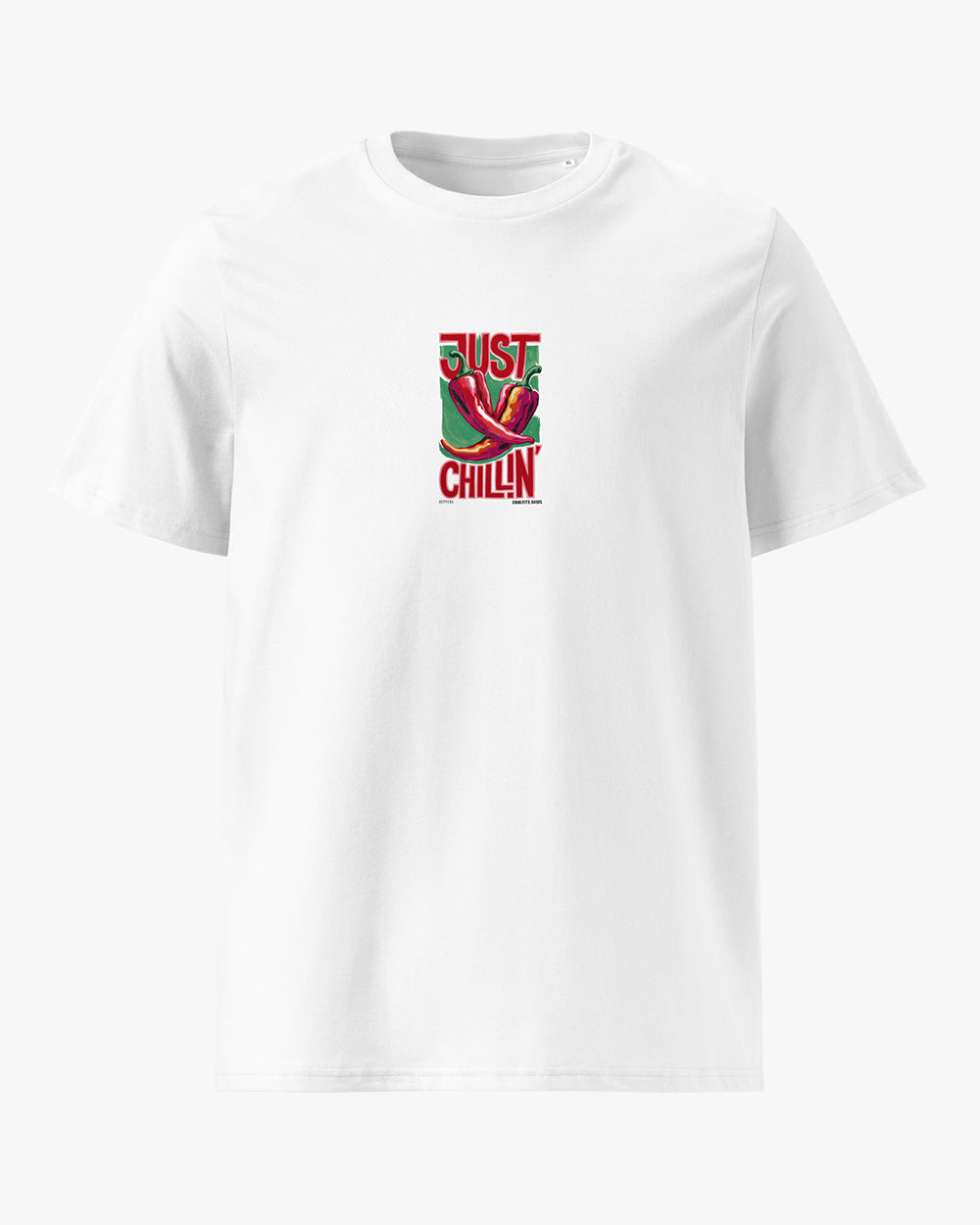 JUST CHILLIN´- Unisex organic cotton t-shirt - white