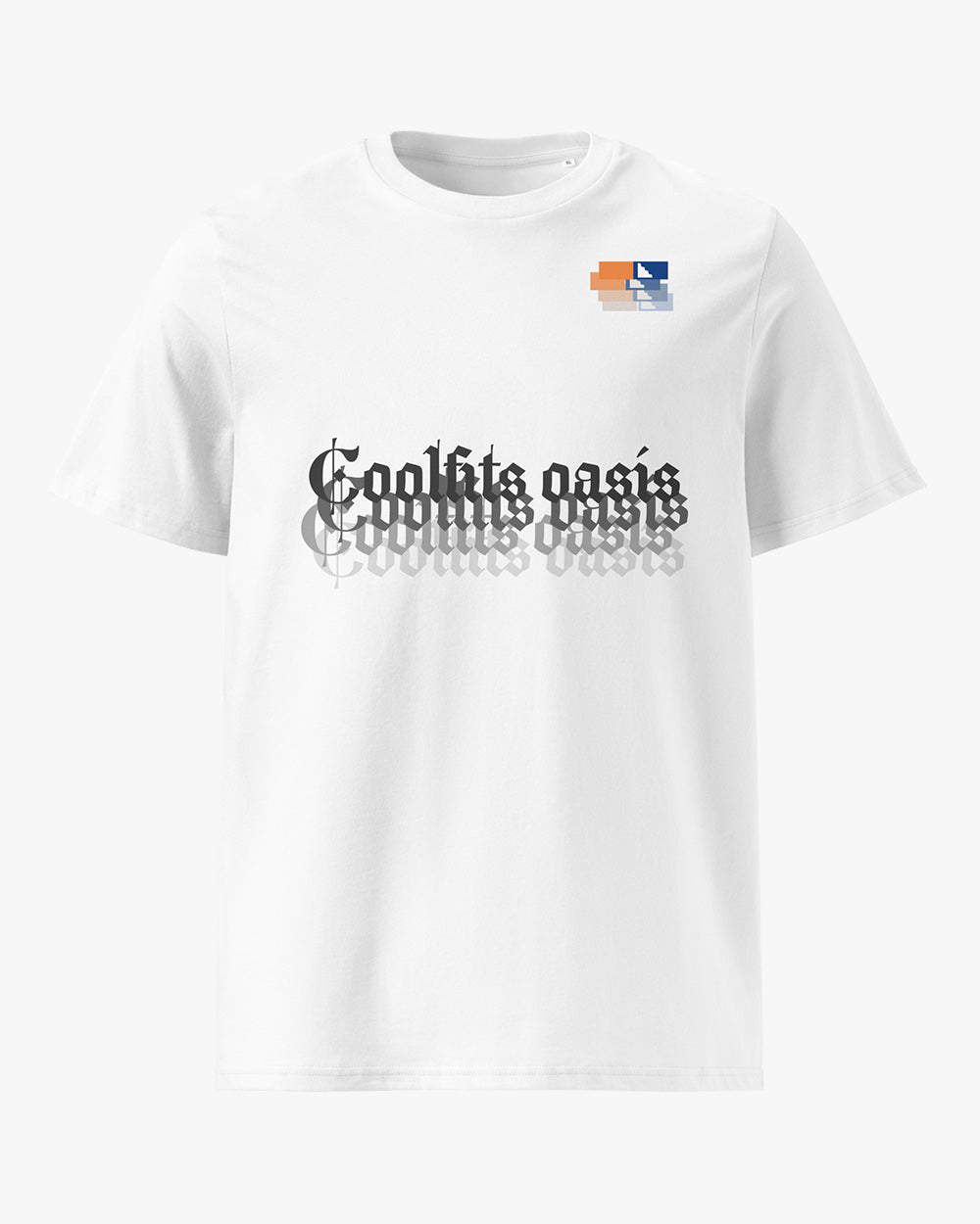 BCN CITY - Unisex organic cotton t-shirt - white