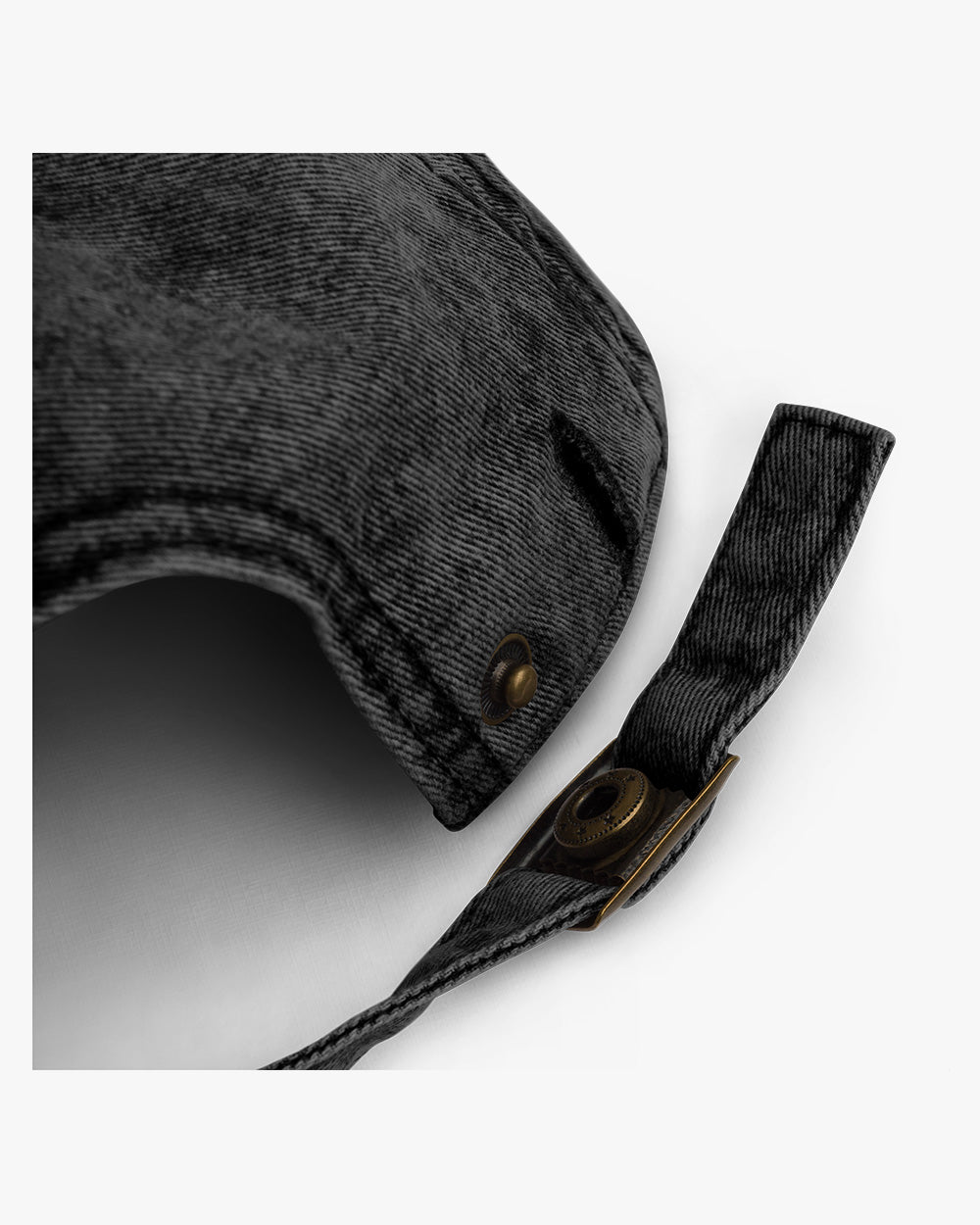 THREE ADVENTURE BEARS -Embroidered  Vintage Cotton Twill Cap , Black